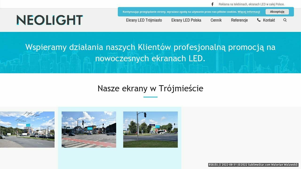 Ekrany LED (strona www.neolight.pl - Neolight.pl)