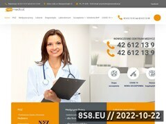 Miniaturka strony Neomedical oferuje usugi lekarzy specjialistw oraz diagnostyk