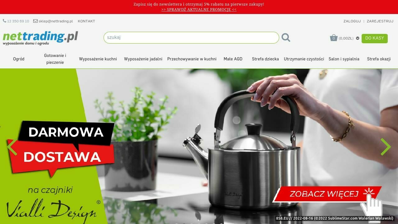 Akcesoria i wyposażenie domu i ogrodu (strona nettrading.pl - Nettrading)