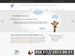Miniaturka neurolines.pl (Pomoc psychologiczna, terapeutyczna i lekarska)