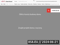 Miniaturka new-house.com.pl (Kalkulator kosztów budowy domu)
