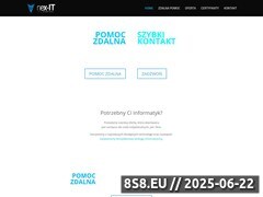 Zrzut strony Usługi Informatyczne