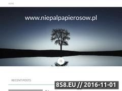 Miniaturka niepalpapierosow.pl (<strong>elektroniczne papierosy</strong> (e-papierosy))