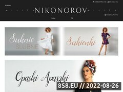 Zrzut strony Milita Nikonorov suknie ślubne