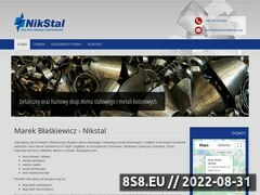 Miniaturka domeny nikstal.com.pl