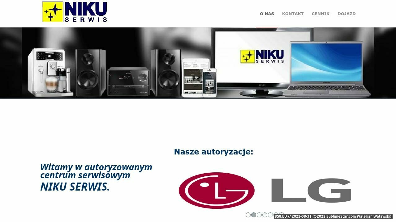 NIKU Serwis - Autoryzowany serwis PHILIPS, SHARP (strona www.nikuserwis.com.pl - Nikuserwis.com.pl)