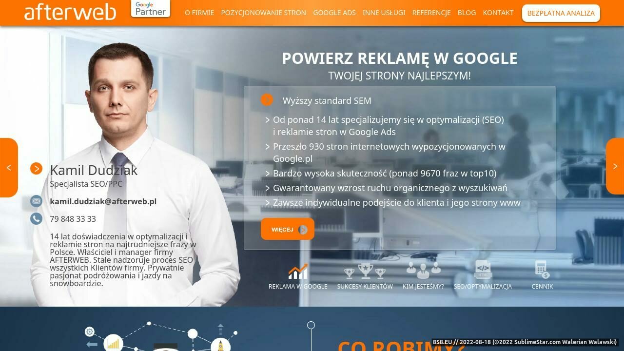 Zrzut ekranu Pylony reklamowe
