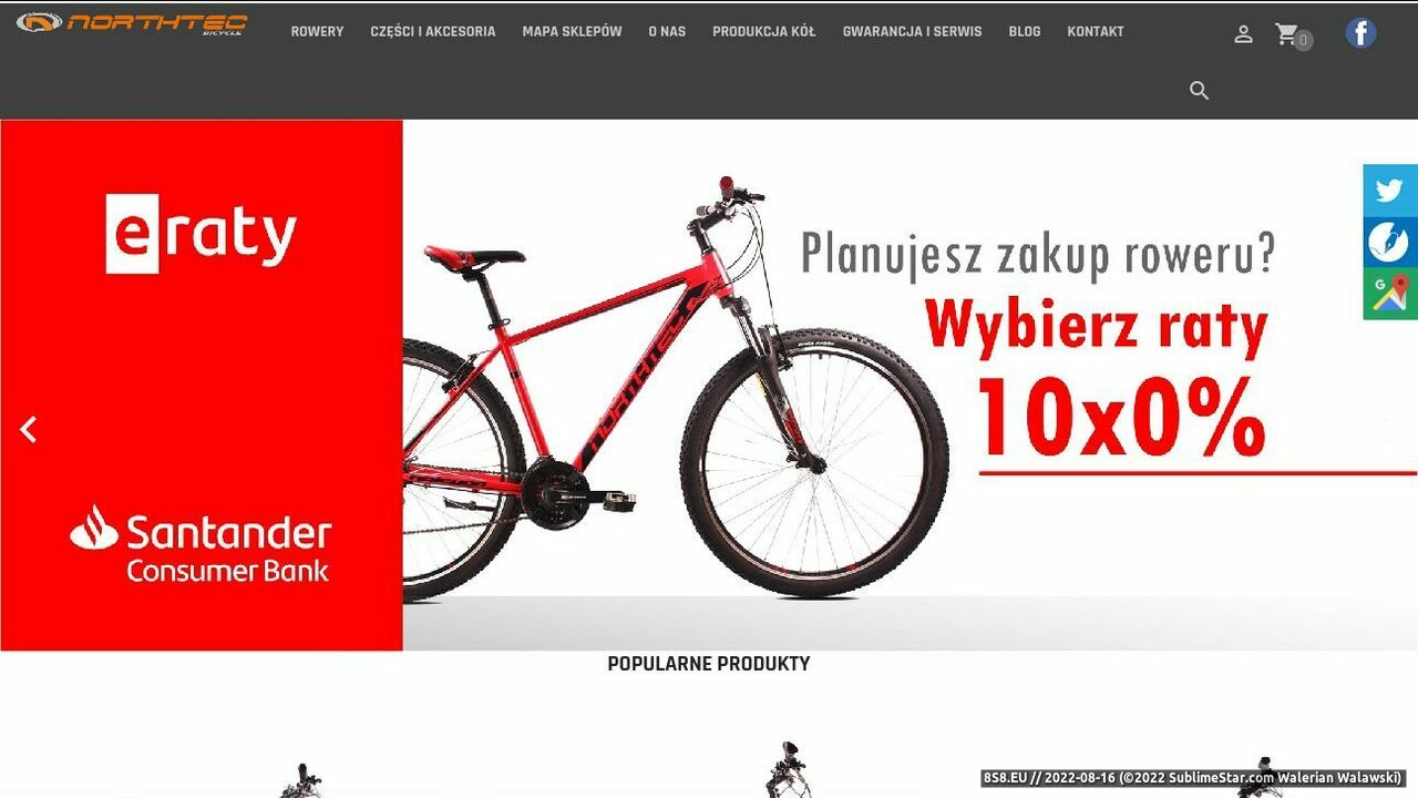 Zrzut ekranu Northtec-Bike - Rowery