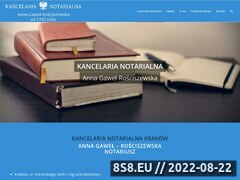 Miniaturka domeny notarialna.krakow.pl