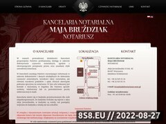 Miniaturka strony Notariusz Maja Brudziak w Warszawie