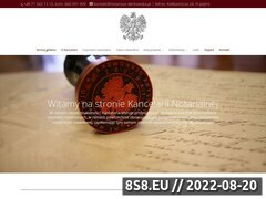 Miniaturka domeny notariusz-derkowska.pl