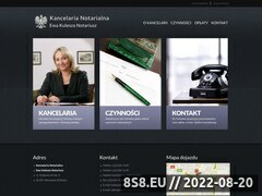 Miniaturka strony Kancelaria notarialna Warszawa