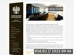 Zrzut strony Kancelaria notarialna w Katowicach - notariusz-tarnawska.pl