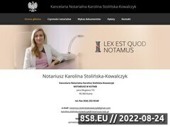 Miniaturka notariuszksk.pl (Usługi notarialne)
