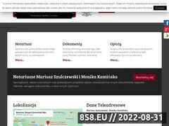 Miniaturka strony Mariusz Szulczewski Notariusz w Stargardzie Szczeciskim