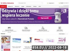 Miniaturka strony NowaFarmacja.pl - apteka internetowa