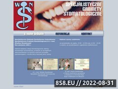Miniaturka strony Indywidualna Specjalistyczna Praktyka Stomatologiczna