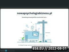 Zrzut strony Vadim Rekel Coaching i Nowa Psychologia Biznesu