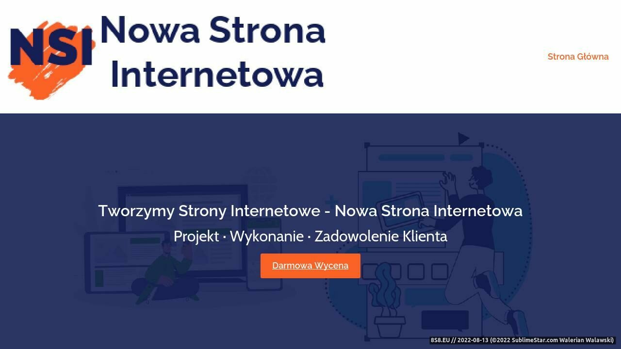 Tworzenie stron internetowych (strona nowastronainternetowa.pl - NowaStronaInternetowa)
