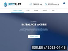 Miniaturka nowmat.pl (Usługi hydrauliczne we Wrocławiu)
