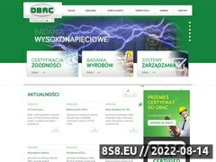 Miniaturka obac.com.pl (Certyfikacja)