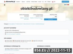 Miniaturka domeny obiektbudowlany.pl