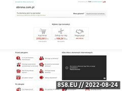 Miniaturka obrona.com.pl (Produkty do samoobrony - gazy na psy oraz pieprzowe)