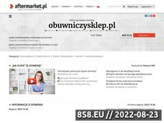 Miniaturka domeny www.obuwniczysklep.pl