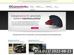 Miniaturka strony Ubezpieczenie OC samochodu