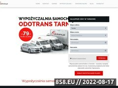 Miniaturka www.odotrans.pl (Wynajem samochodów)