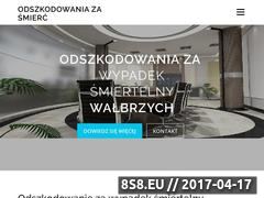 Miniaturka domeny odszkodowanie-za-smierc.pl