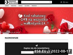 Miniaturka domeny www.odziez-bielizna.pl