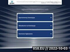 Miniaturka strony Ogloszenia-Nieruchomosci.info