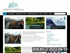 Miniaturka ogrody-wodne.pl (Firma od oczek wodnych i stawów kąpielowych)