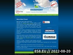 Miniaturka oknomont.pl (Sprzedaż i montaż okien drzwi bram w Toruniu)