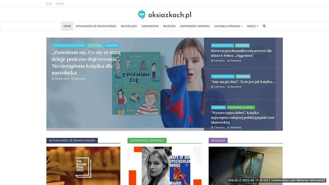 Forum książek (strona oksiazkach.pl - Oksiazkach.pl)