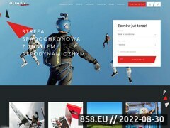 Miniaturka www.olimpic-skydive.pl (Skoki spadochronowe w tandemie)