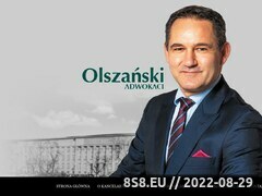 Zrzut strony Olszański prawnik