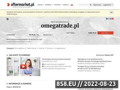 Miniaturka domeny omegatrade.pl