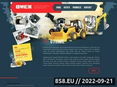 Miniaturka strony Omexplus - czci do maszyn budowlanych