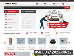 Miniaturka omoto.pl (Ogłoszenie sprzedaży części do maszyn)