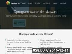 Miniaturka domeny www.onitum.pl