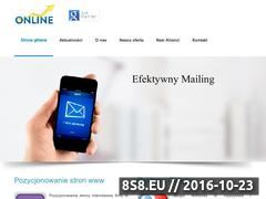 Miniaturka online.krakow.pl (Pozycjonowanie stron, mailing i Google AdWords)