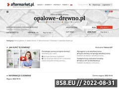 Miniaturka strony Opalowe-drewno.pl
