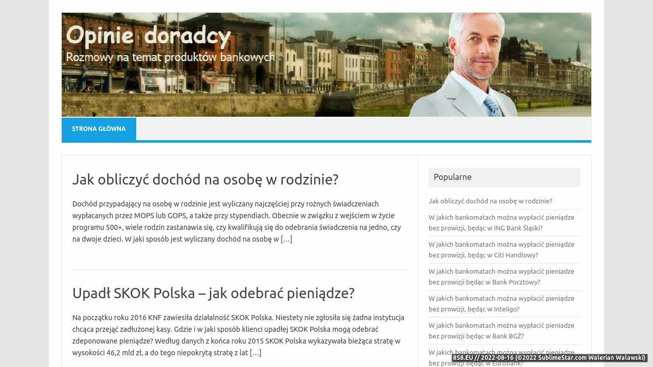 Opinie doradców (strona www.opiniedoradcy.pl - Opiniedoradcy.pl)