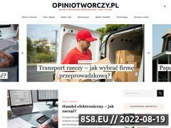 Miniaturka domeny opiniotworczy.pl