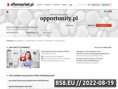 Miniaturka domeny www.opportunity.pl