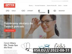 Miniaturka optykhilaryelk.pl (Profesjonalne usługi optyczne w Ełku)