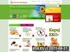 Miniaturka domeny www.organicznysklepik.pl