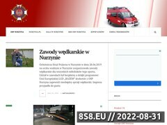 Miniaturka osp.nurzyna.pl (Oficjalna strona OSP w Nurzynie. Aktualności.)